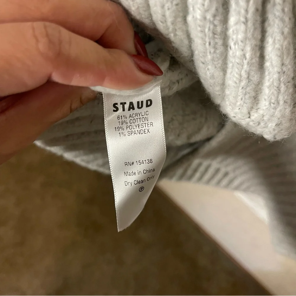 STAUD | NWT! Snow Norma Cardigan Size:small - Picture 6 of 7